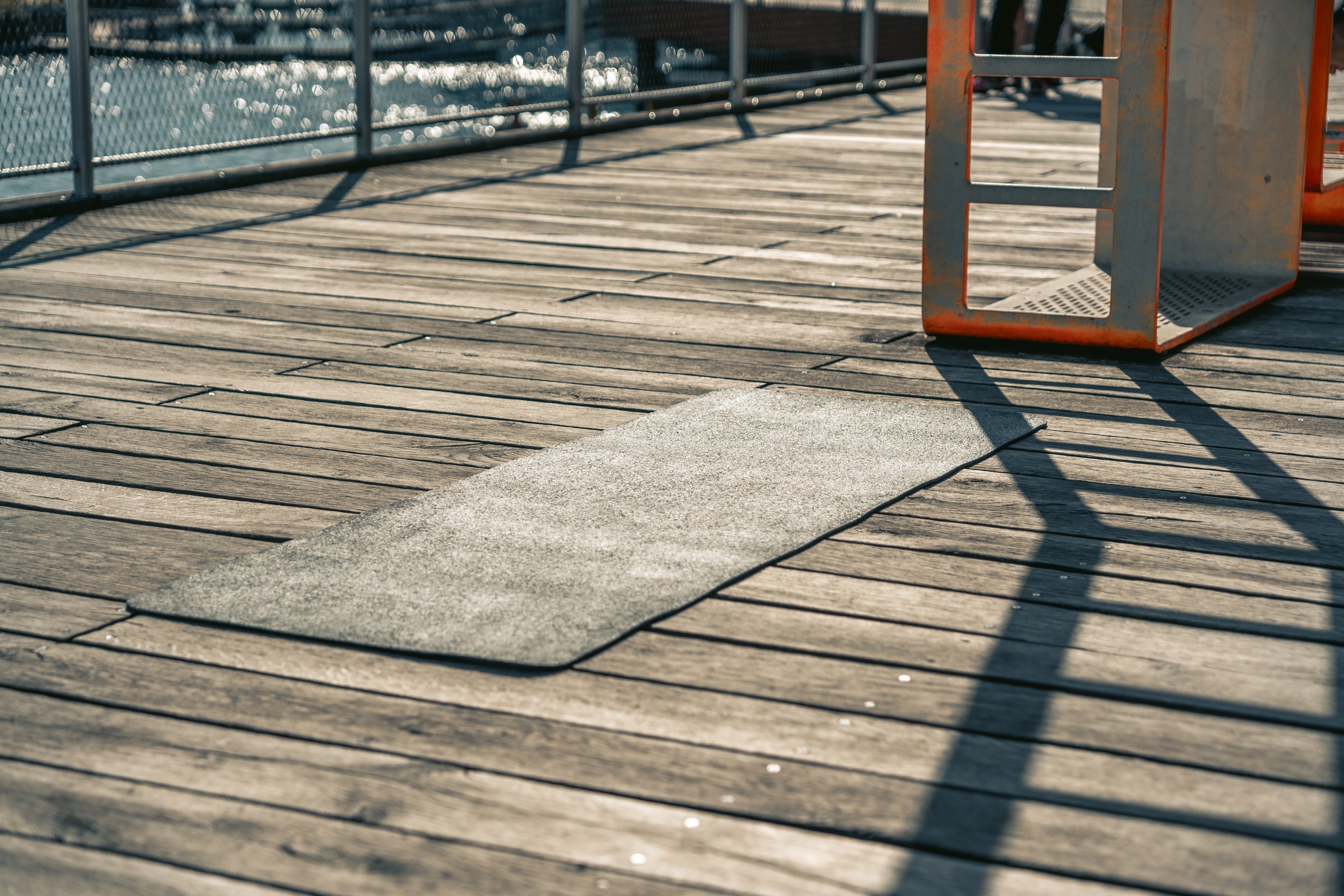 Our First Prototype: A Yoga Mat Made from Discarded Wetsuits
